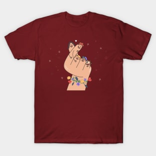 finger family hand drawn T-Shirt